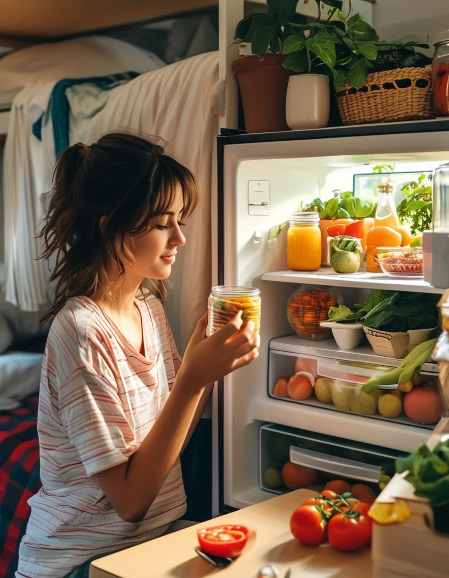 The Mini-Fridge Makeover: Eating Healthy From a Dorm Room