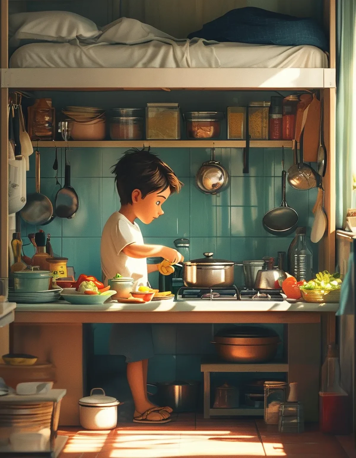 Five Dorm Meals From a Single Appliance